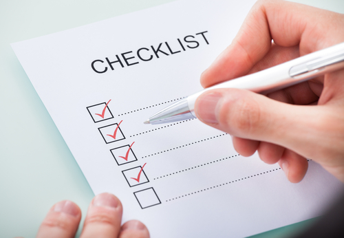 Checklist Hypotheken